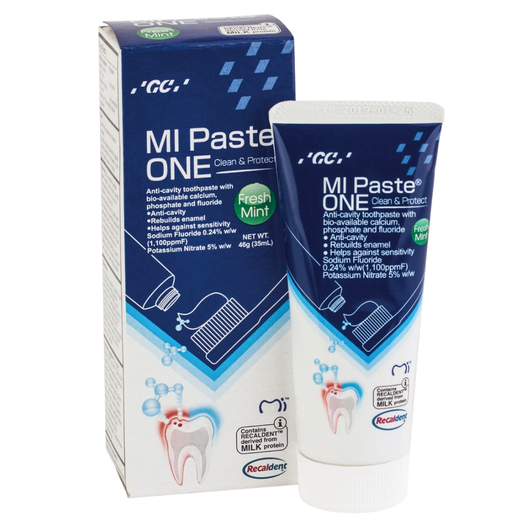 MI Paste One (Clean Protect) CC America One Step Toothpaste With RECALDENT® Technology