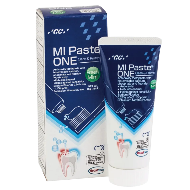 MI Paste One (Clean Protect) CC America One Step Toothpaste With RECALDENT® Technology